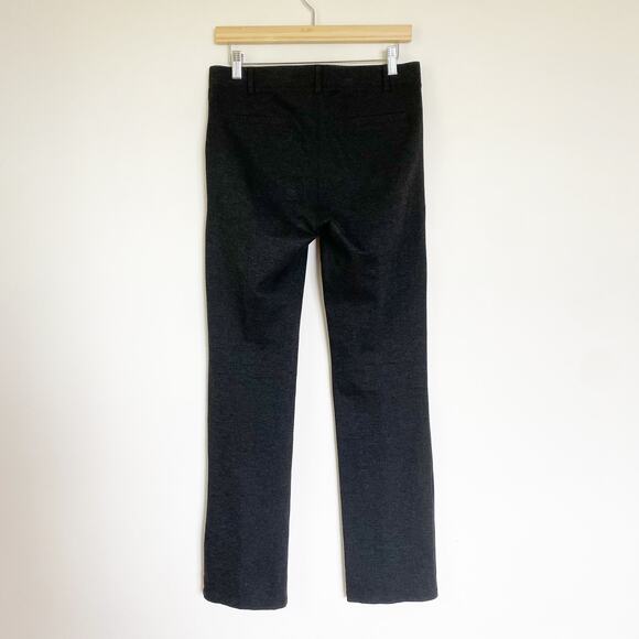 Betabrand Straight-Leg Classic Dress Pant Yoga Pants in Charcoal Size Medium - Picture 4 of 7